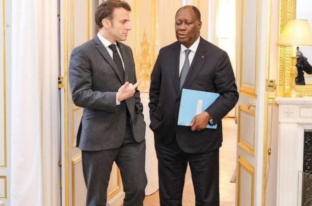 Présidentielle d'octobre en Côte d'Ivoire : Ouattara fait une promesse à Macron ‎