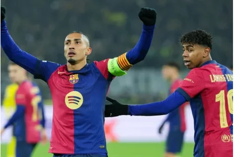 Liga : Raphinha, l'attaquant brésilien de Barcelone élu meilleur joueur de la saison 