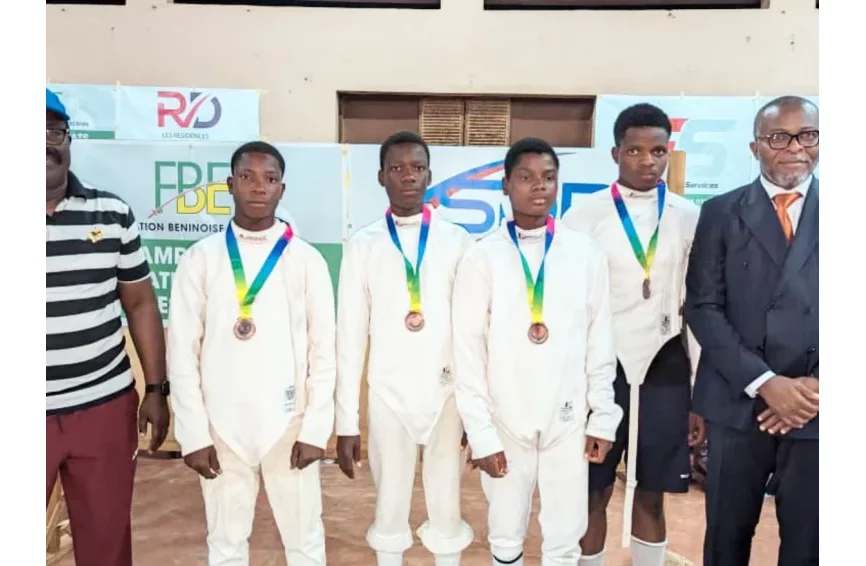 Championnats nationaux d'escrime 2025 : Jacques Okoumassoun se félicite de la progression des athlètes