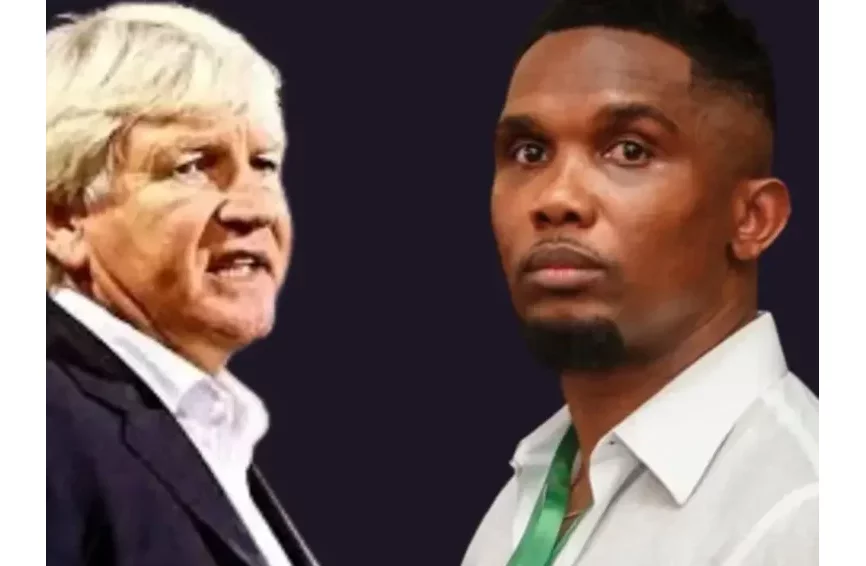 Eto'o brise le silence et fait une clarification sur la controverse suscitée par la vraie-fausse démission de Marc Brys 