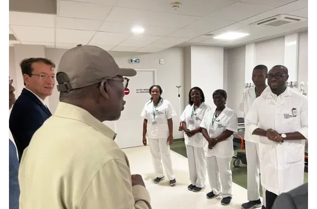 Bénin : le CHIC ouvre ses services d'hospitalisation et de radiothérapie 