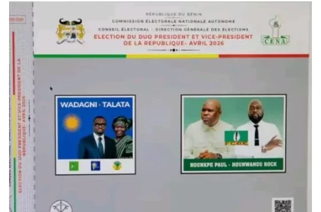 Présidentielle d'avril au Bénin : la CENA valide le spécimen du bulletin unique