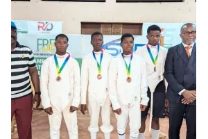 Championnats nationaux d'escrime 2025 : Jacques Okoumassoun se félicite de la progression des athlètes