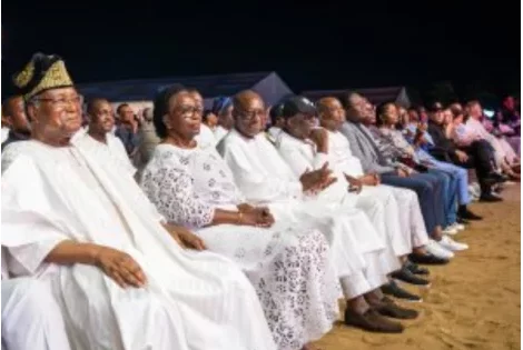 Vodoun Days 2026 : réaction de l'ex-président Nicéphore Soglo , présent aux côtés du Chef de l'Etat à Ouidah