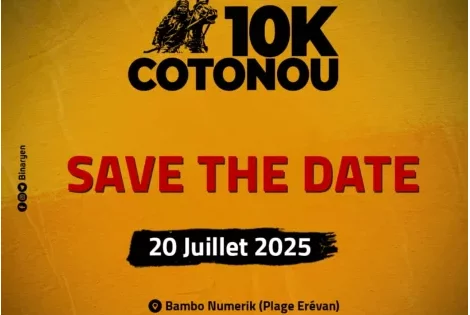 10K Cotonou : un grand événement sportif programmé pour le 20 juillet 2025