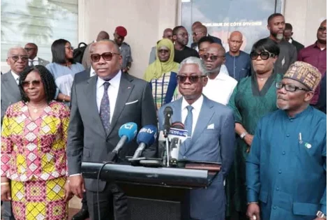 Présidentielle en Côte d'Ivoire : Théodore Holo reçu par le président de la Commission Électorale
