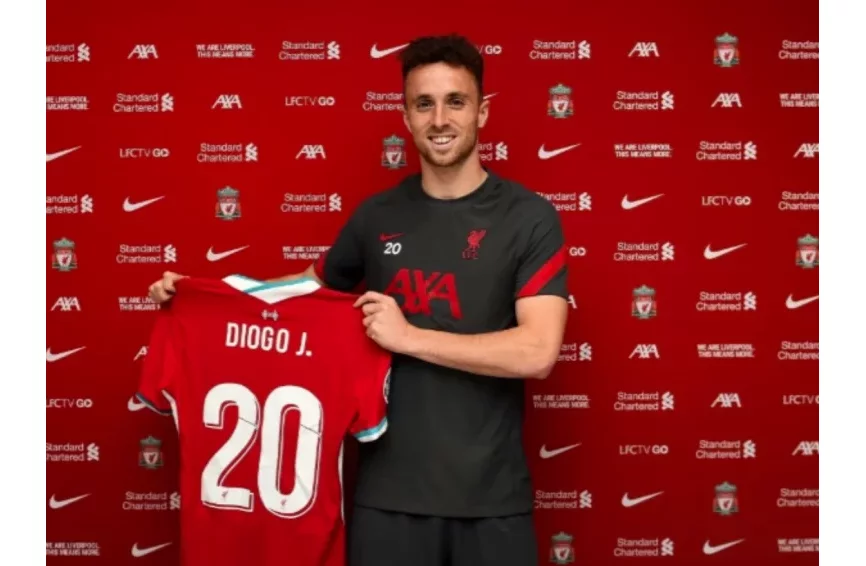 Diogo Jota : le numéro 20 du joueur décédé dans un accident de la route, "immortalisé" à Liverpool