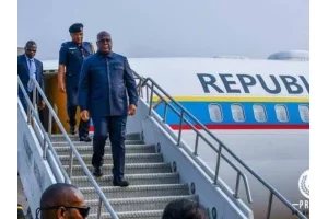 RDC : l'avion du président Tshisekedi suspendu près de 40 minutes en l'air à cause d'une panne