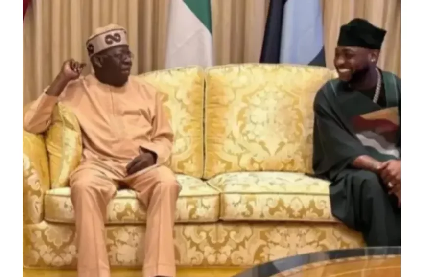 Nigeria : la star de l'Afrobeat Davido et sa famille reçus par le président Bola Tinubu à Lagos