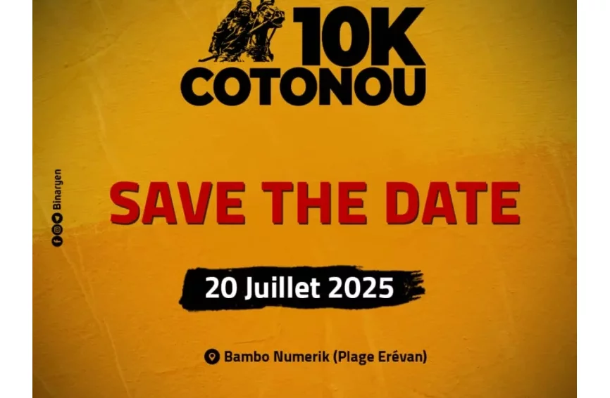 10K Cotonou : un grand événement sportif programmé pour le 20 juillet 2025