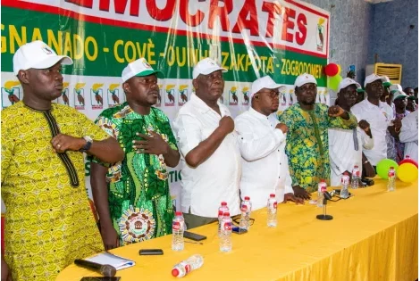 Les Démocrates : poursuite de la mobilisation dans la 24è CE, Zogbodomey accueille la délégation de El-Hadj Monsia