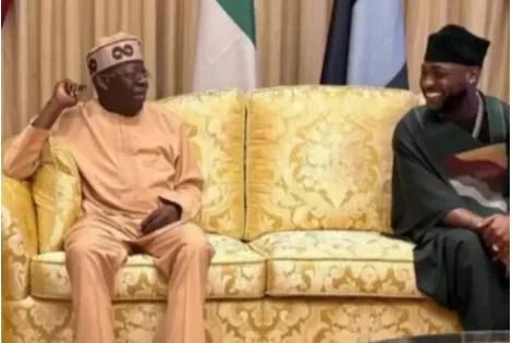 Nigeria : la star de l'Afrobeat Davido et sa famille reçus par le président Bola Tinubu à Lagos