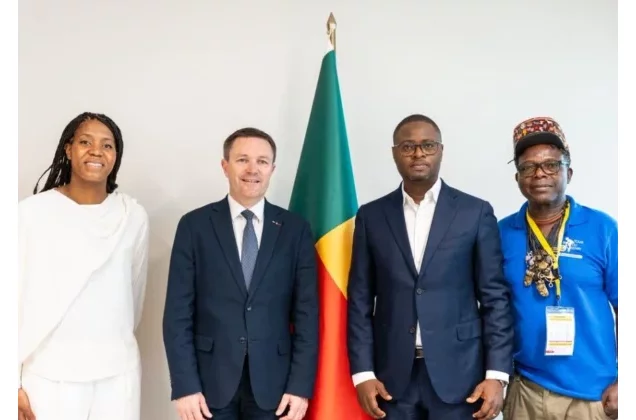 Bénin : Le président de l'UCI reçu en audience par le ministre Benoît Dato