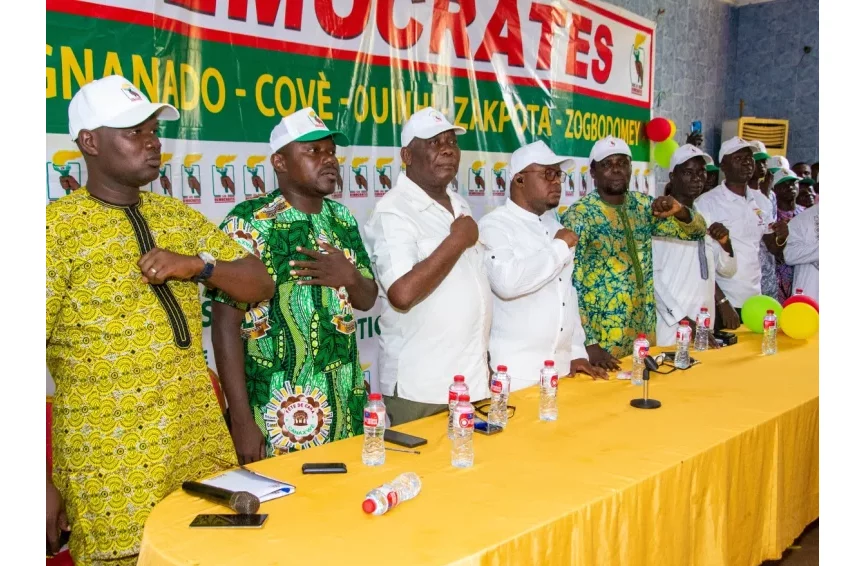 Les Démocrates : poursuite de la mobilisation dans la 24è CE, Zogbodomey accueille la délégation de El-Hadj Monsia