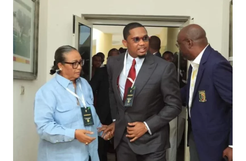 Cameroun : Samuel Eto'o réélu à la tête de la FECAFOOT malgré les tensions avec le ministère des Sports