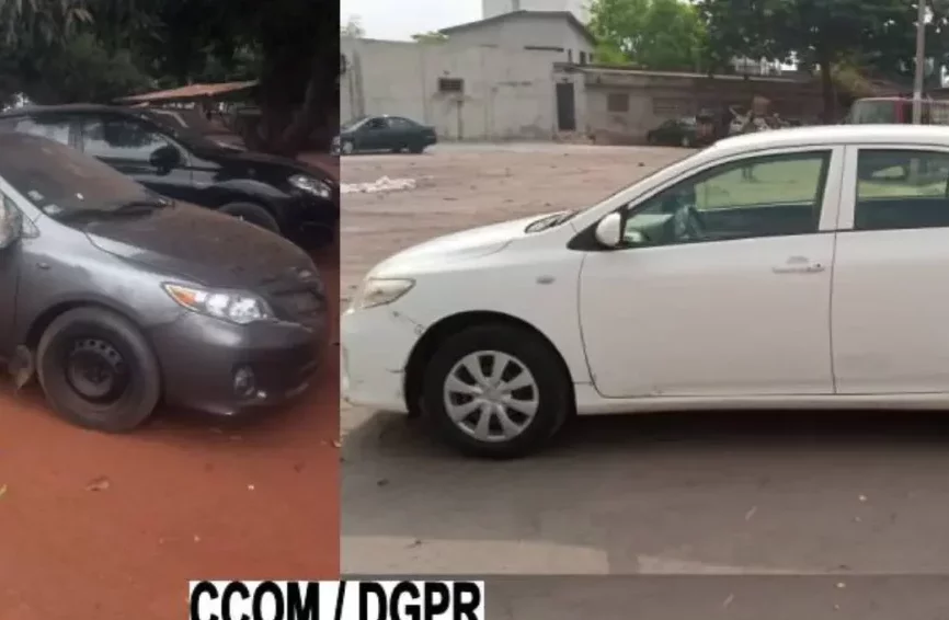 Voiture volée et homicide : 02 suspects arrêtés à Bohicon