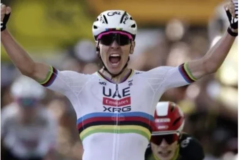 Cyclisme-Tour de France 2025 : Premier coup de force de Pogacar, Van der Poel conserve le maillot jaune