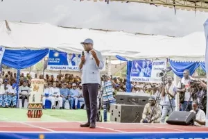 Présidentielle 2026 : à Pobè, Romuald Wadagni annonce un projet de nouvelle cimenterie