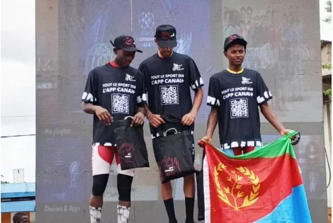 Tour du Bénin 2026 : le podium de l'étape4, Dasso-Porto-Novo