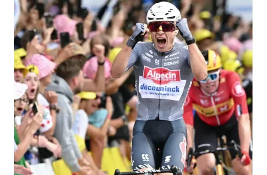 Cyclisme-Tour de France 2025 : Jasper Philipsen remporte la 1re étape au sprint