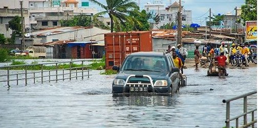 Cotonou : Luc Gnacadja réagit aux inondations provoquées par les fortes pluies de cette matinée