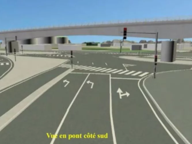 Fermeture partielle du carrefour Vèdoko, les déviations sur le tronçon Stade de l'Amitié GMK – Etoile Rouge