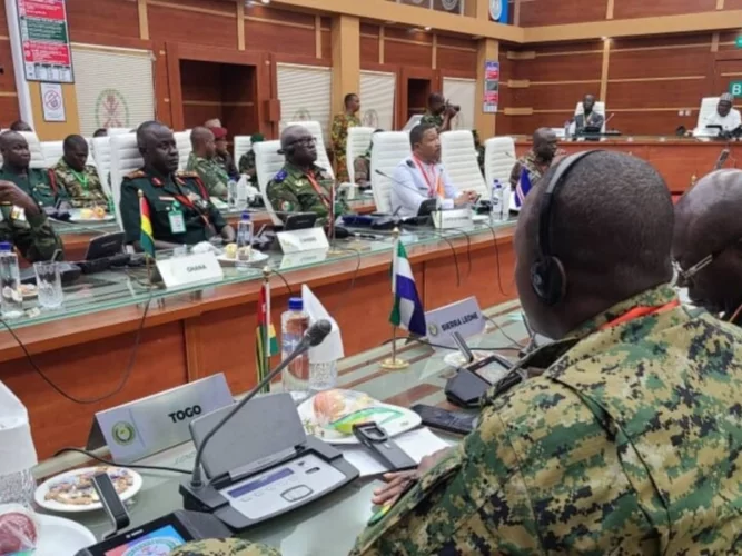 CEDEAO : les chefs d'état-major des pays membres discutent de l'avenir de la "Forces en attente" 
