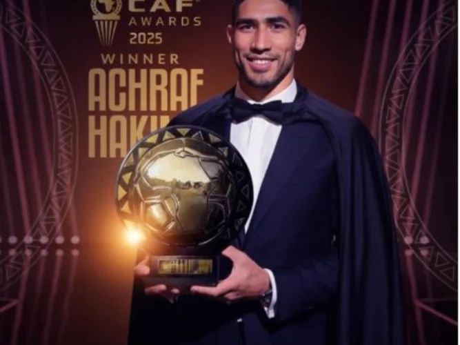 CAF Awards 2025 : le parcours d'Achraf Hakimi sacré Ballon d'Or africain