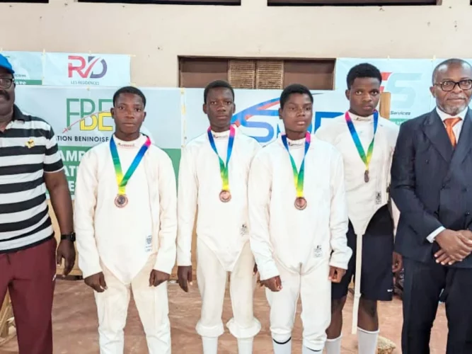 Championnats nationaux d'escrime 2025 : Jacques Okoumassoun se félicite de la progression des athlètes