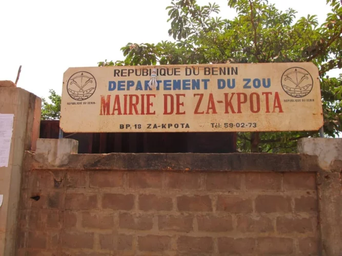 Za-Kpota : voici l'identité du nouveau maire 