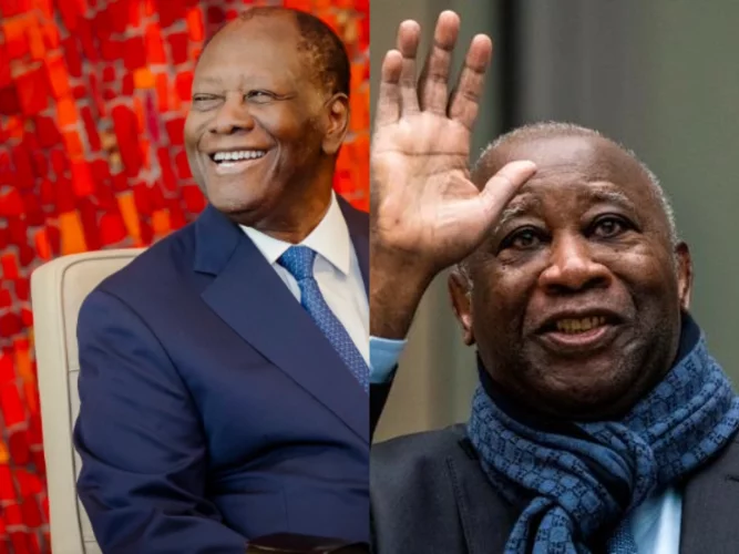 Côte d'Ivoire : le président Alassane Ouattara téléphone à Laurent Gbagbo