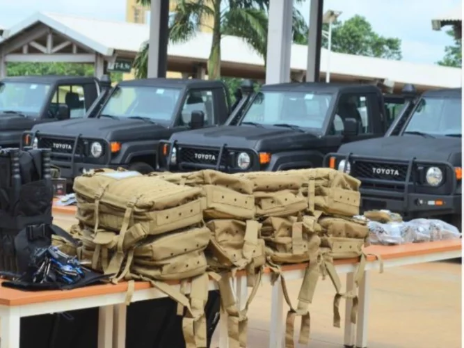 Lutte contre le terrorisme : les Etats-Unis remettent du matériel militaire au Bénin