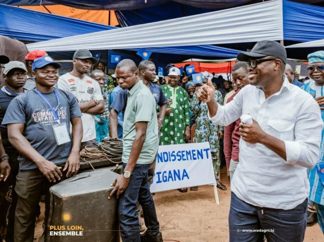 Présidentielle d'avril au Bénin : les promesses de Wadagni aux populations du Borgou 