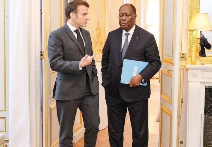 Présidentielle d'octobre en Côte d'Ivoire : Ouattara fait une promesse à Macron ‎