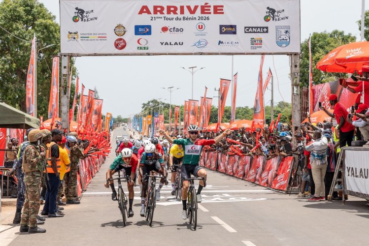 Tour du Bénin 2026 : le regret de l'Algérien Nadjib Assal, vainqueur de l'étape N'Dali-Bétérou-Tchaourou