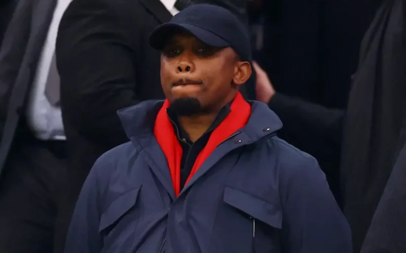 CAN 2025 : la CAF sanctionne Samuel Eto'o, la Fécafoot réagit