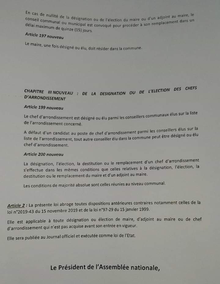 voici la loi modificative