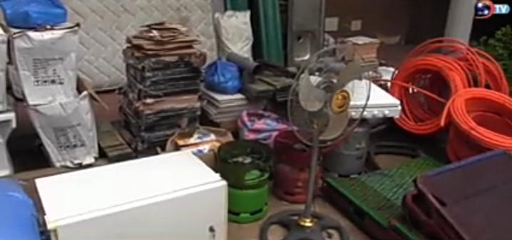 voici les objets volés