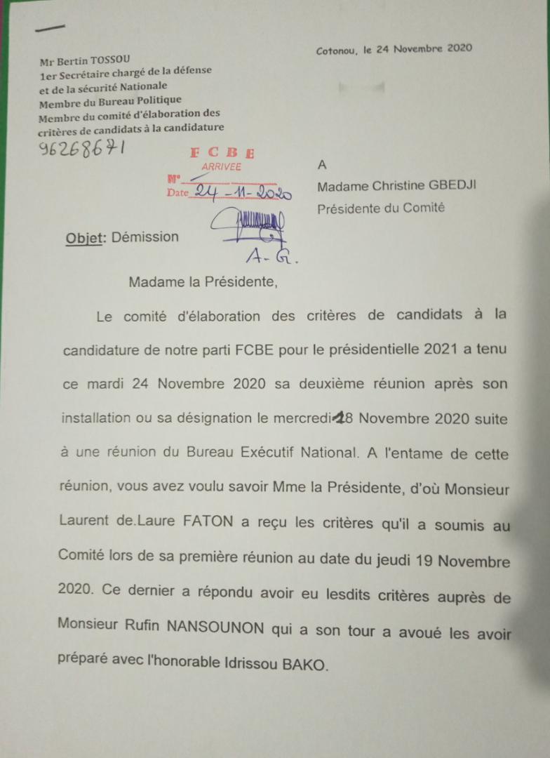 Présidentielle 2021 : le critère de choix des candidats à la candidature divise les Fcbe