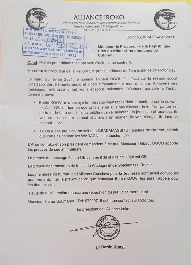 Et de Thibaut Ogou