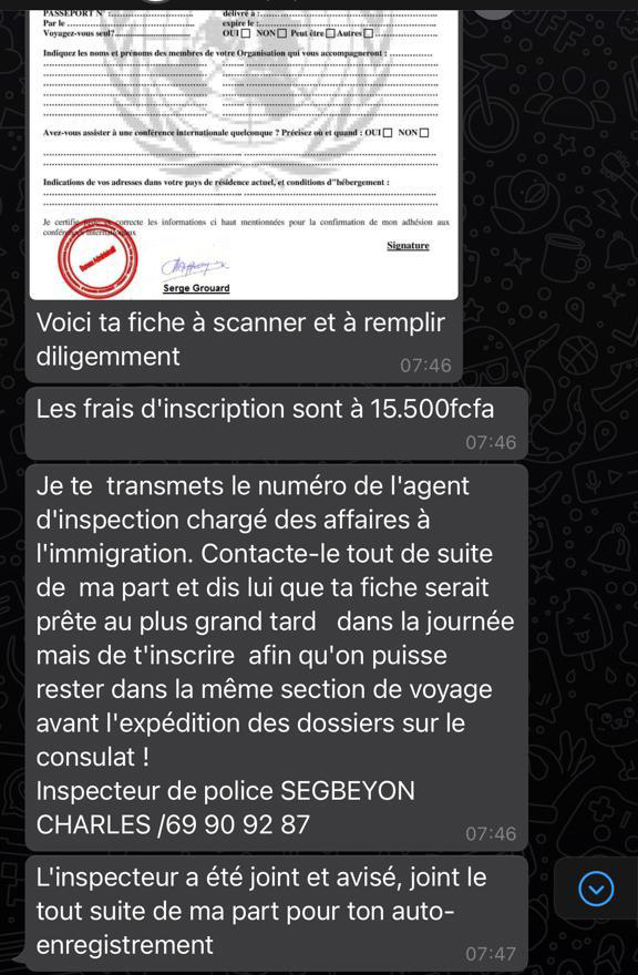 la suite de...