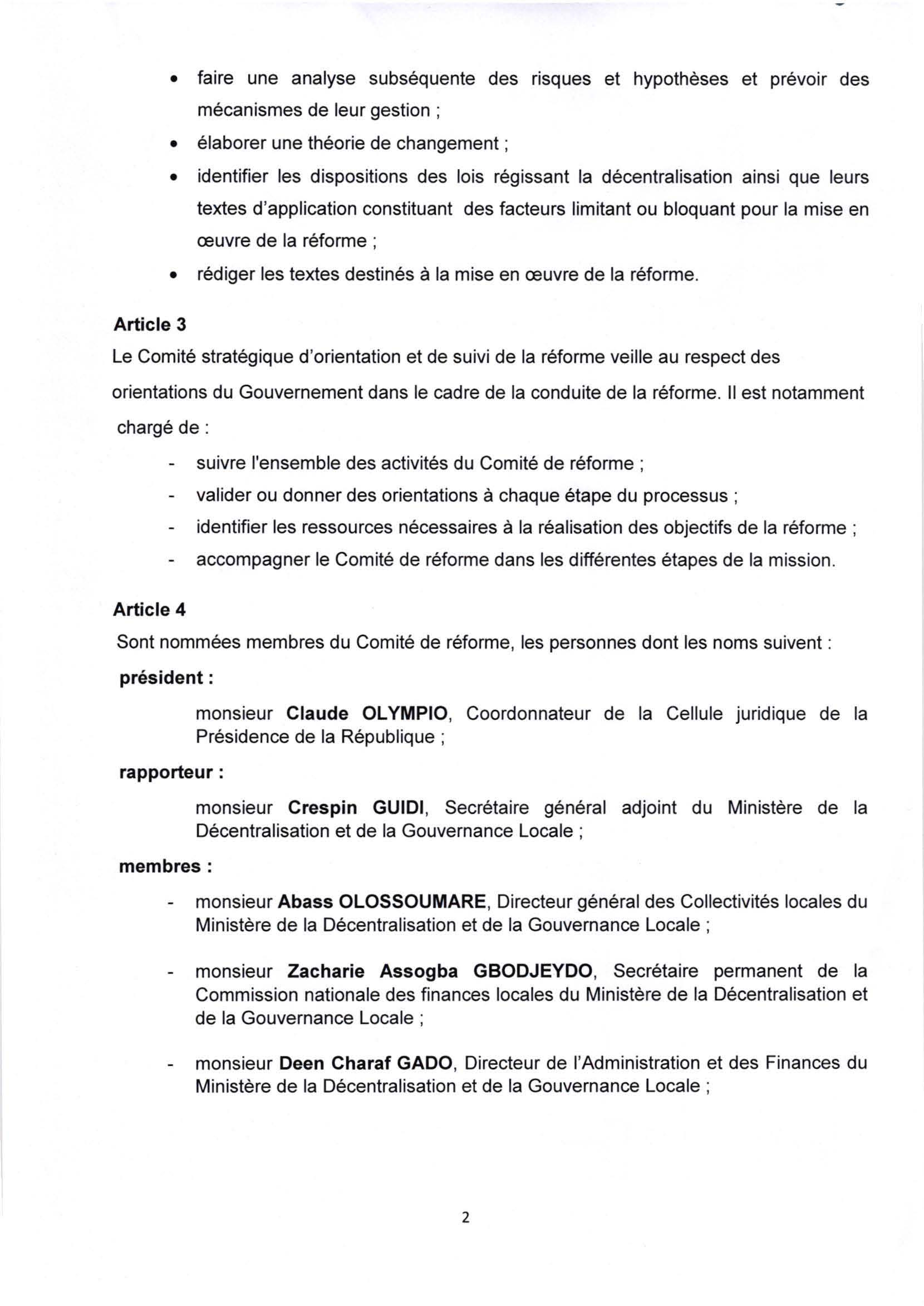 la suite de...