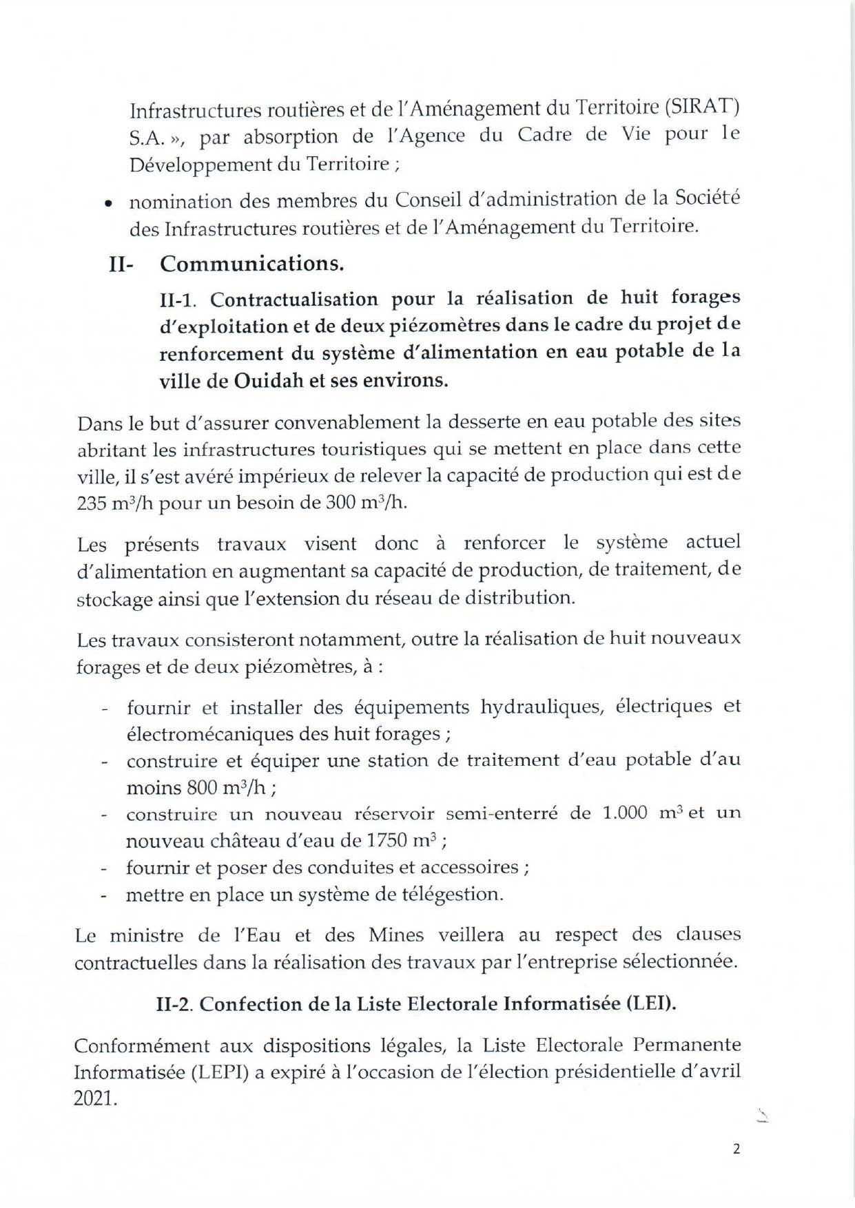 la suite de...