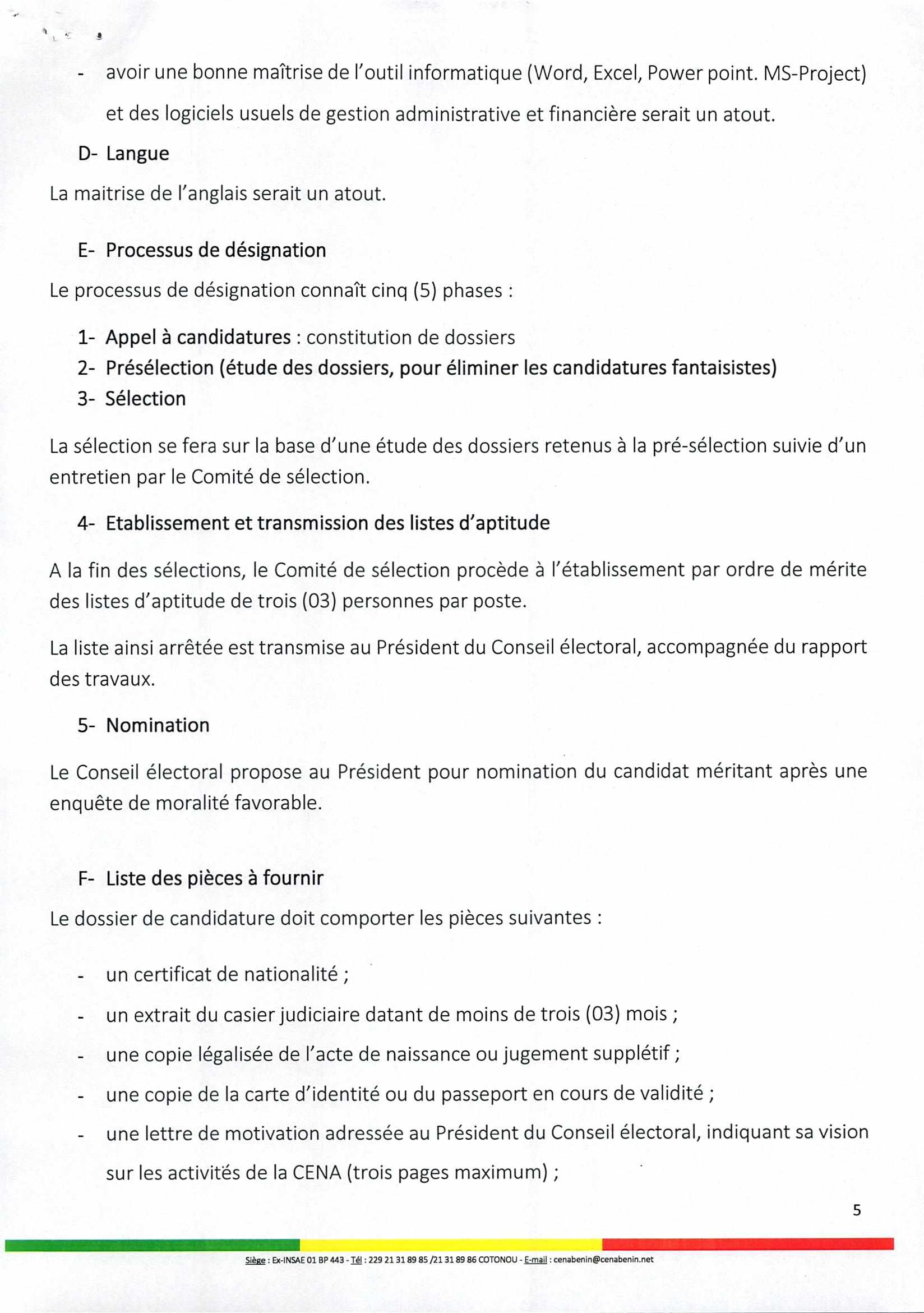 la suite de...