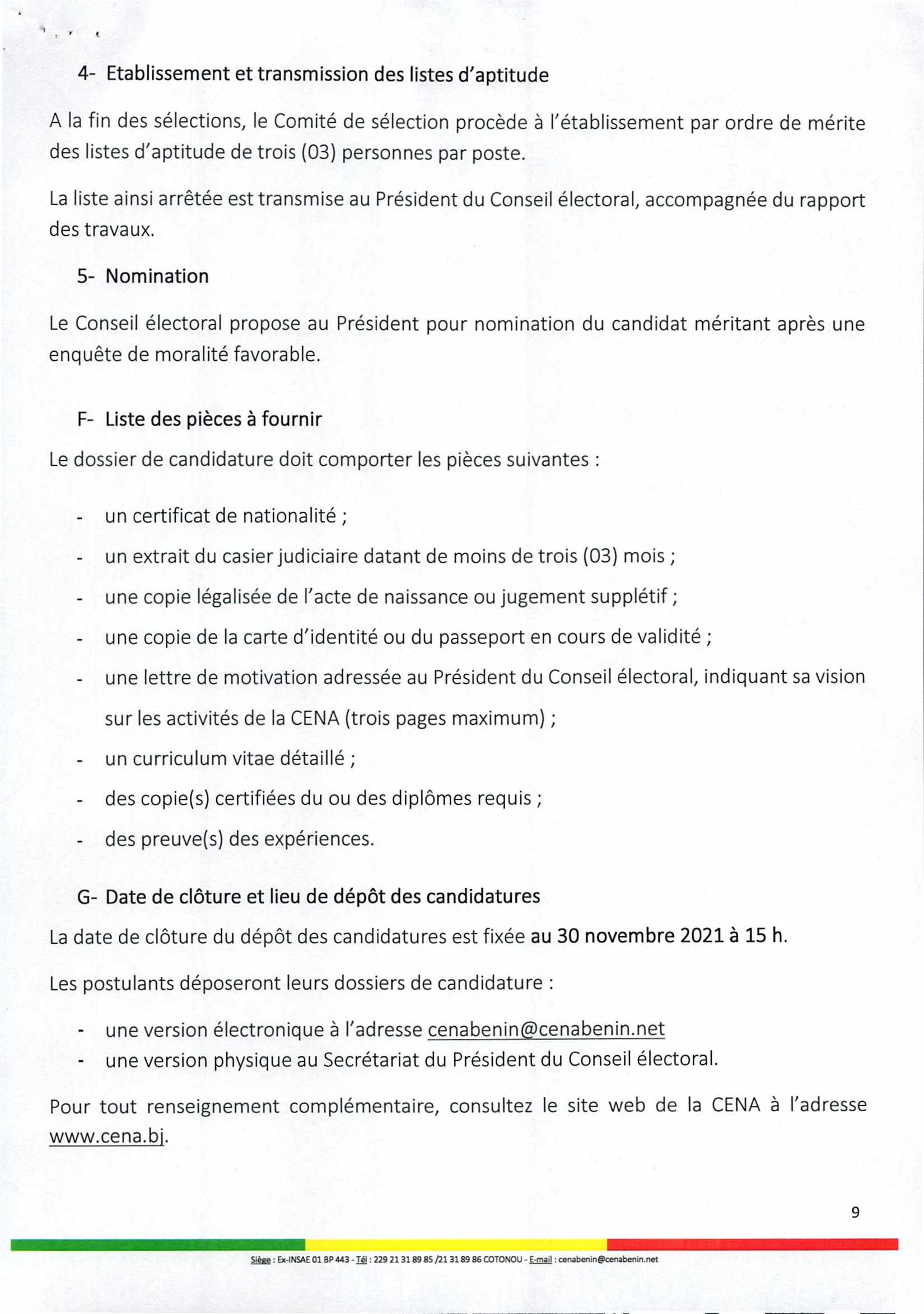 la suite de...