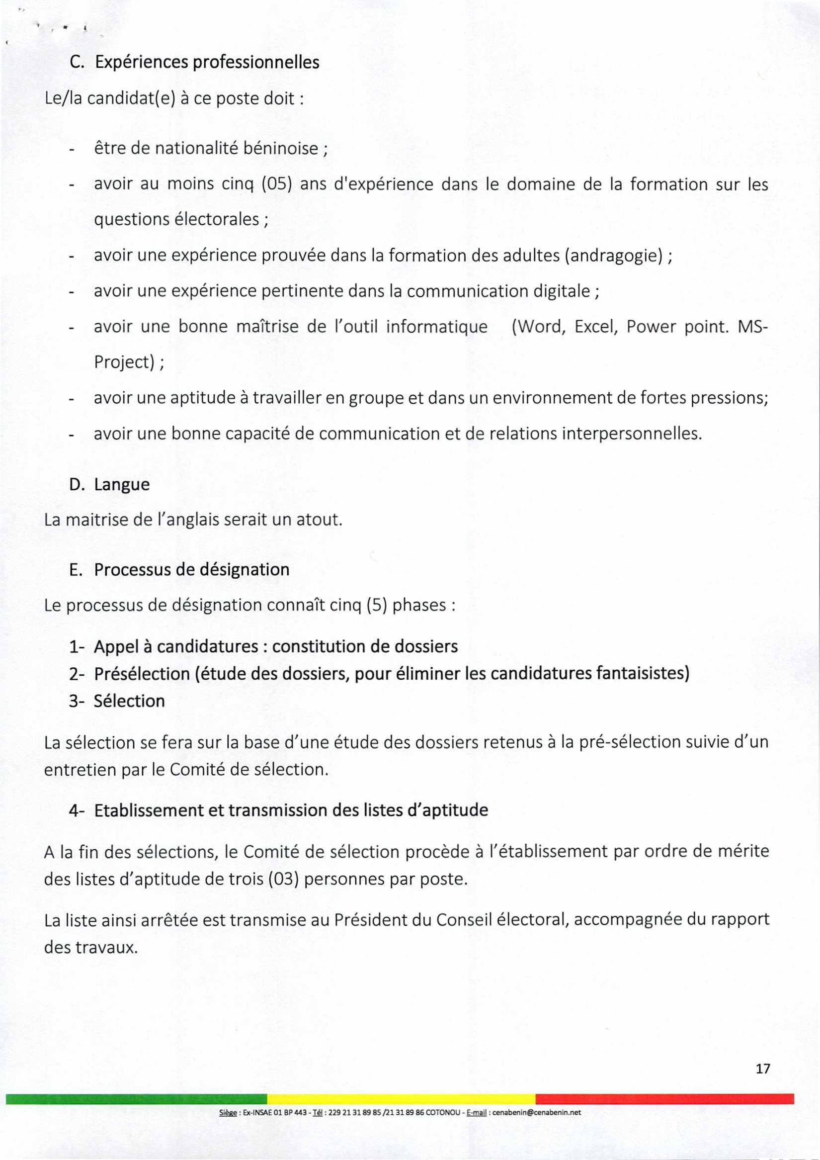 la suite de...