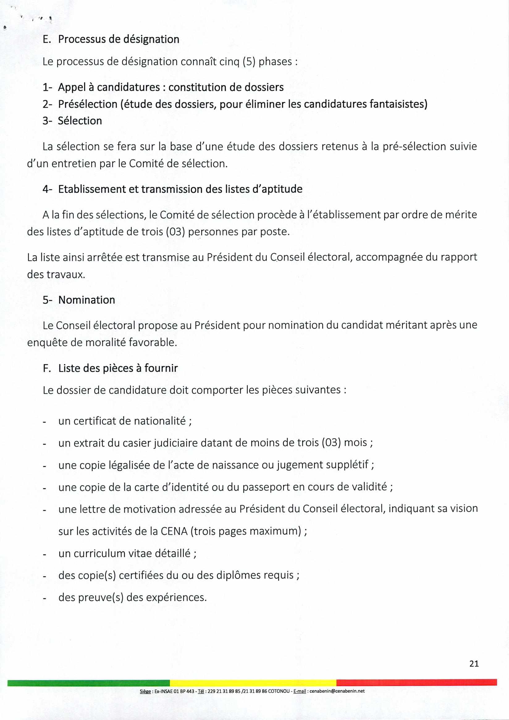 la suite de...