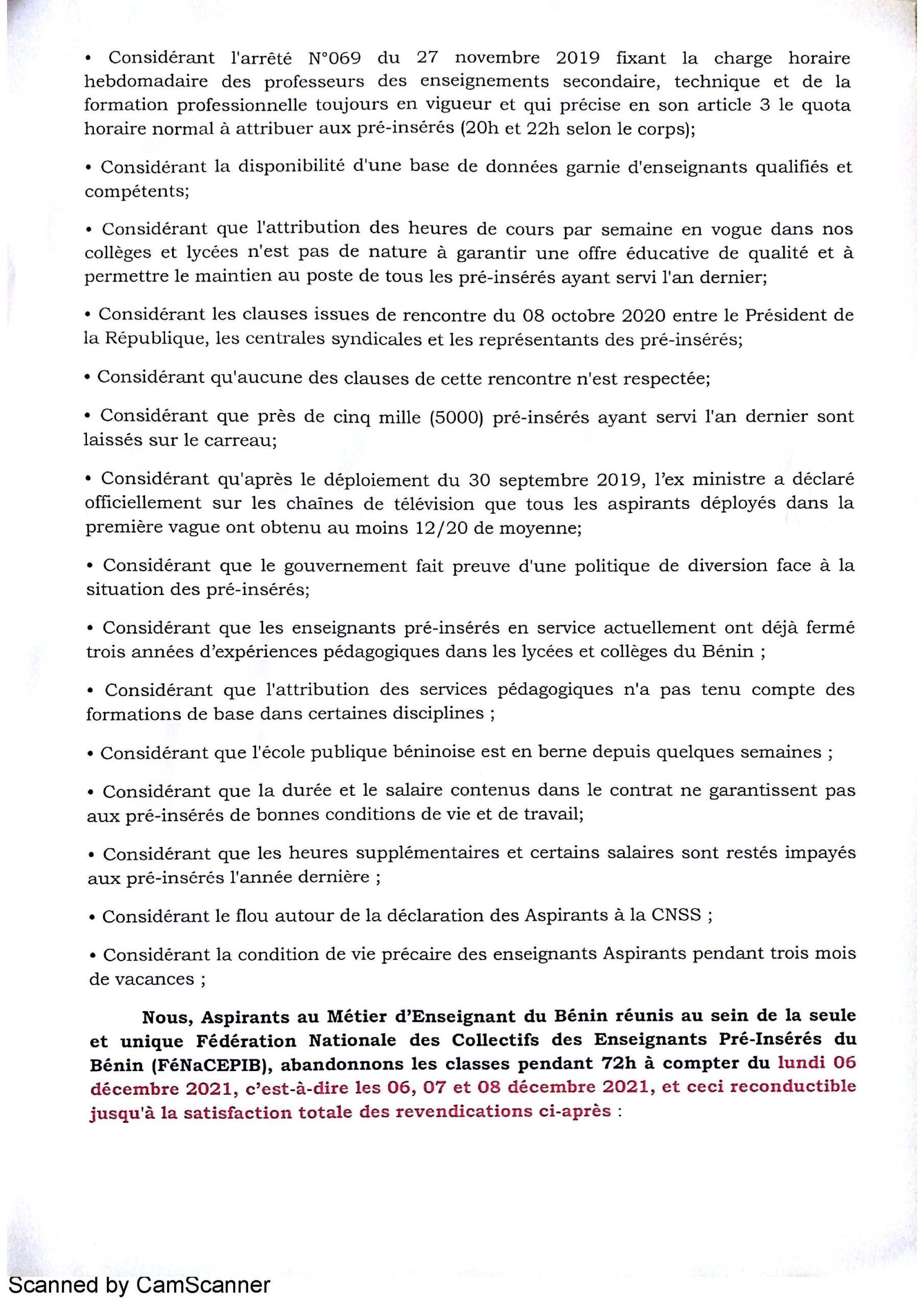 la suite de...