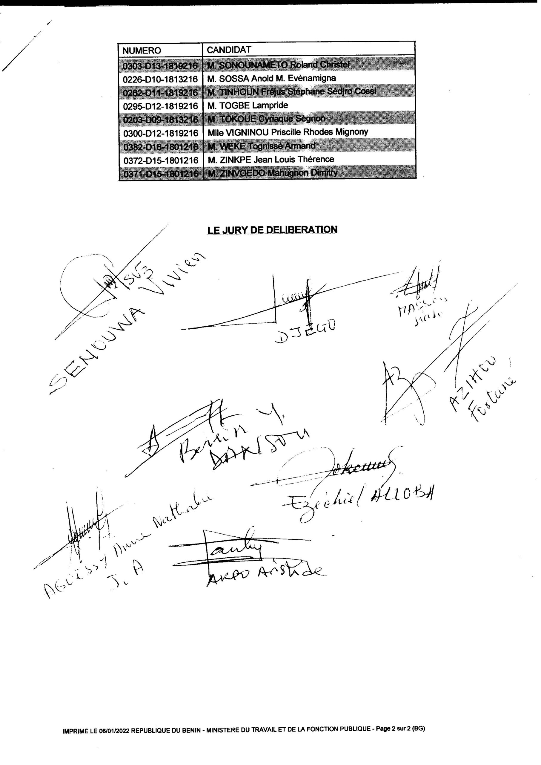 la suite de...
