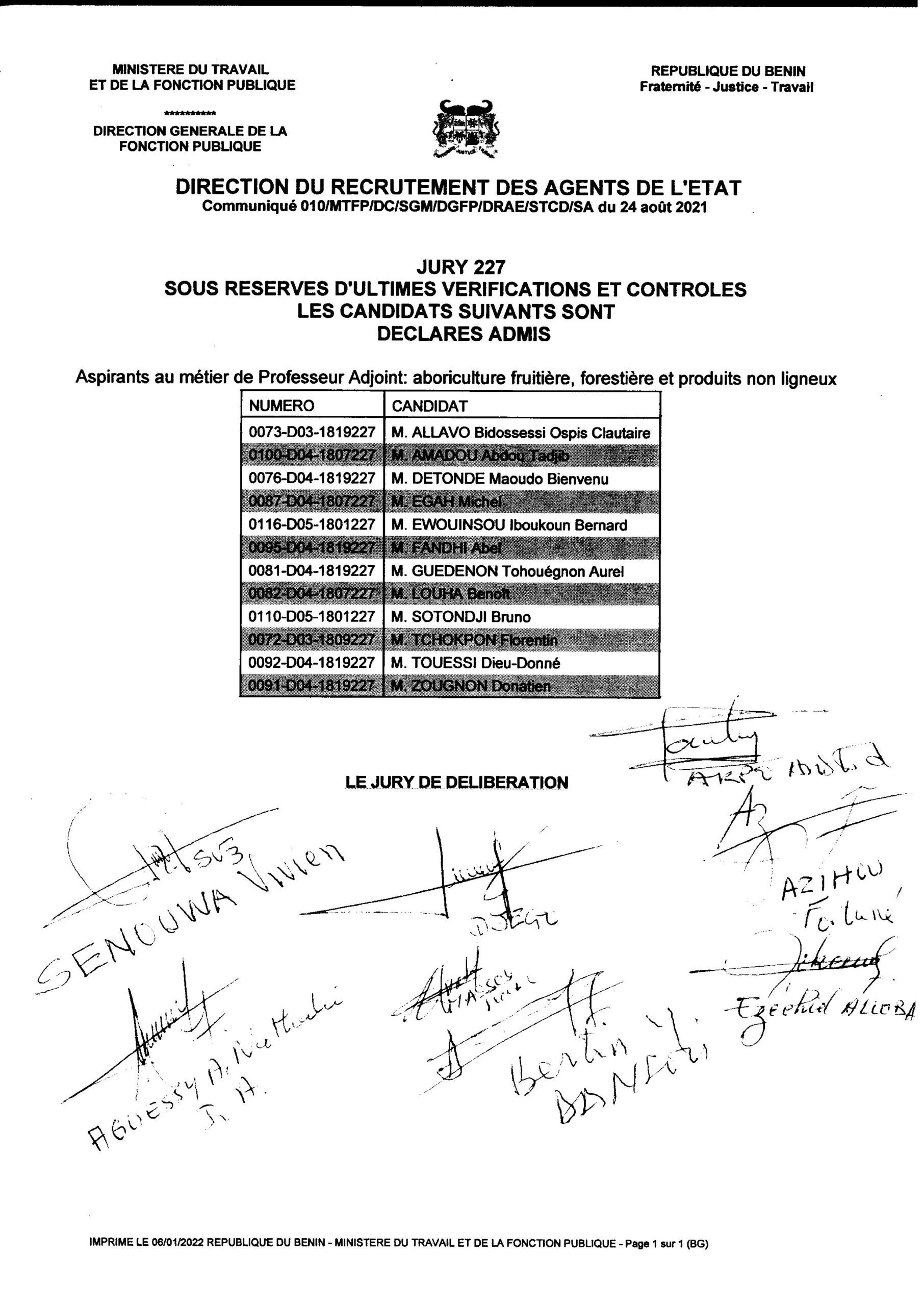 la suite de...